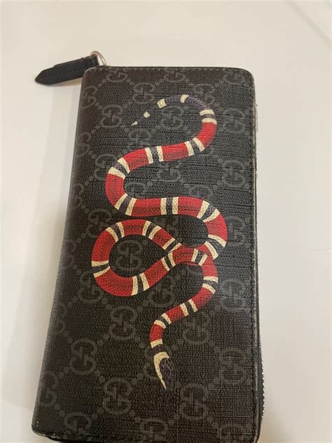 gucci kunsg|Gucci wallet kingsnake.